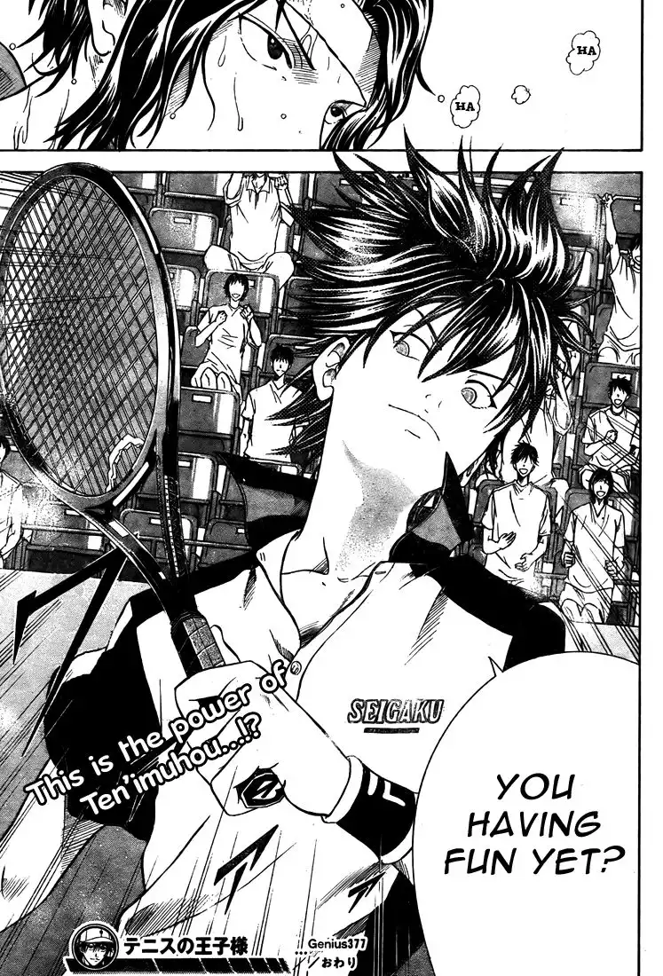 Prince of Tennis Chapter 377 20